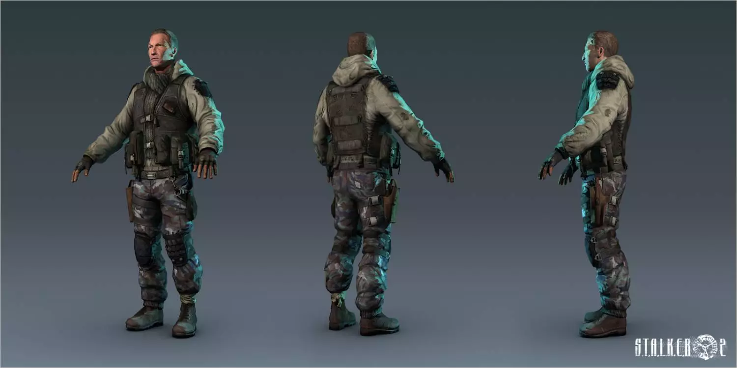 3D модели проекта Stalker 2 3D модели проекта Stalker 2