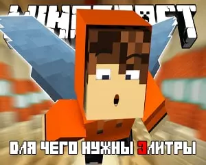 Для чего нужны Элитры в Майнкрафт