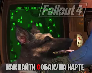 Как найти собаку на карте в Fallout 4