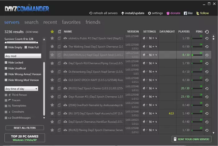 DayZ Commander
