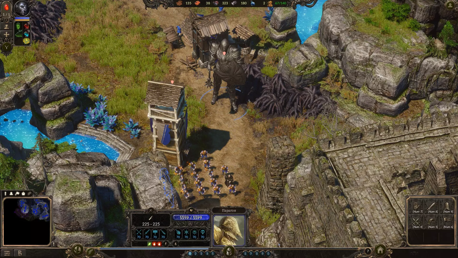 Как призвать титана в SpellForce 3