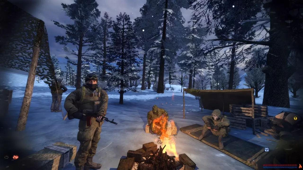 Winter in Zone Call of Chernobyl by Stason174