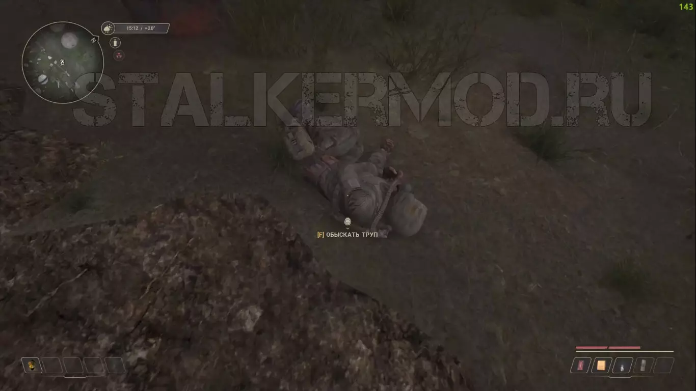 Хвост на свалке True Stalker