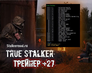 Трейнер True Stalker +27