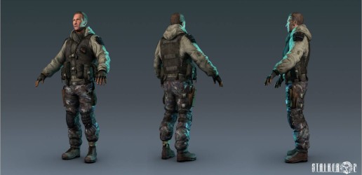 3D модели проекта Stalker 2