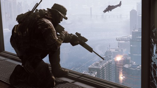 Battlefield 4 снайпер