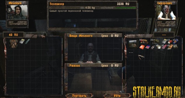 Чистильщик мод Сталкер Тени Чернобыля 