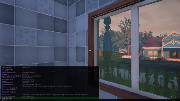Как открыть консоль Hello Neighbor