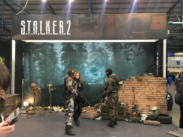 Скриншот Сталкер 2 на выставке