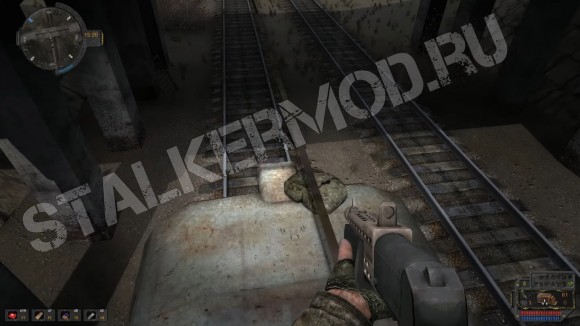 Тайник на крыше поезда
