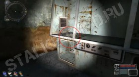 Код от двери в Х18 в Сталкер Игра Душ Эксельсиор