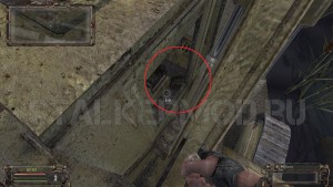 Сталкер Припятский Котел нож в экскаваторе