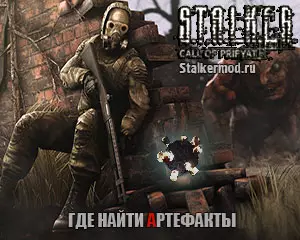 Артефакты в Сталкер Зов Припяти