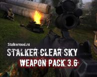 S.T.A.L.K.E.R. Clear Sky Weapon Pack 3.6
